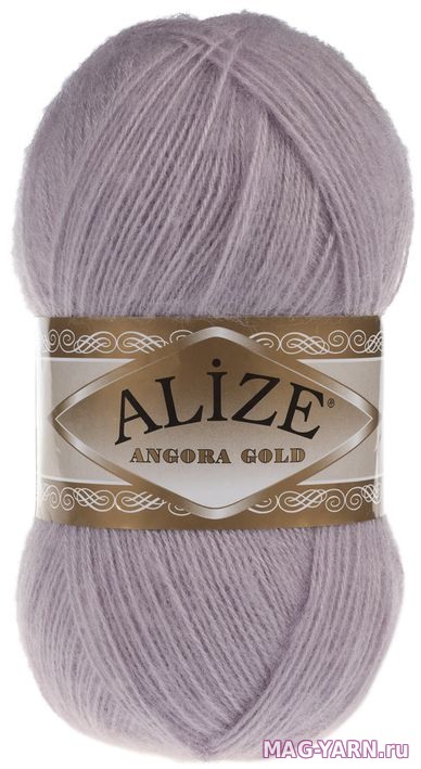 Alize купить пряжа Ангора Голд (Angora Gold). цвет 391 лиловый
