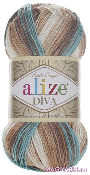 Alize купить пряжа Дива батик (Diva batik) цвет 4603